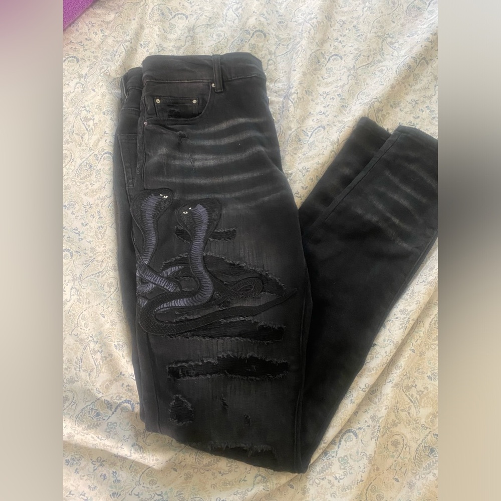 Amiri Archive Snake Jeans
